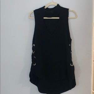 Stolen Hearts No Sleeve Sweater